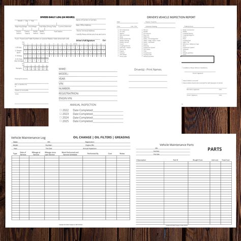 Image result for Tractor-Trailer Log Book
