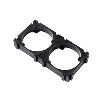 Electronic Spices 32650 Dual Lithium Battery Spacer Hard Plastic Holder ...