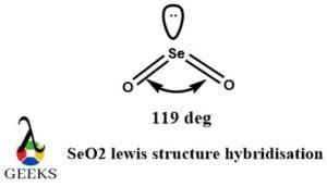 SeO2 Lewis structure - Learnool