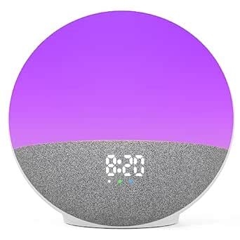 Buy Wake Up Light Sunrise Alarm Clock for Kids, Heavy Sleepers, Bedroom ...