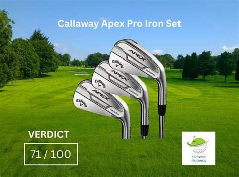 Callaway Apex Pro Iron Tests 的图像结果