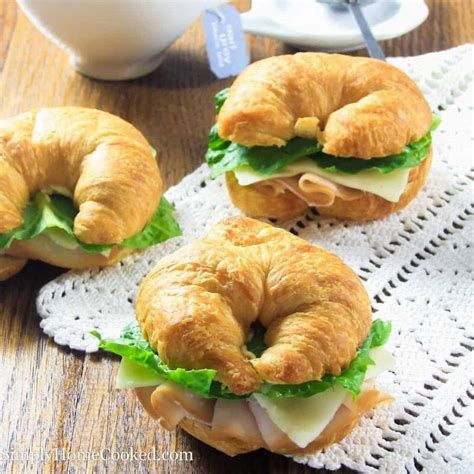 Mini Croissant Sandwich