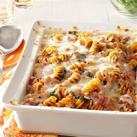Rotini Pasta Bake