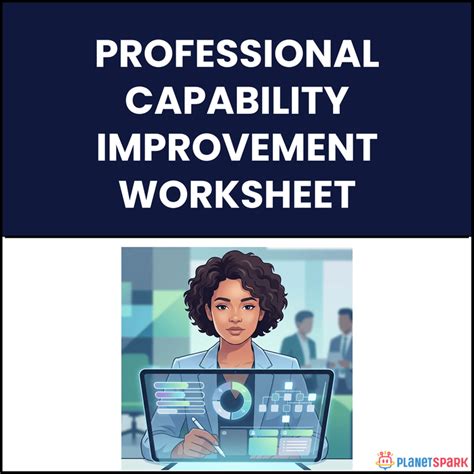 Professional Capability Improvement Worksheet | PlanetSpark