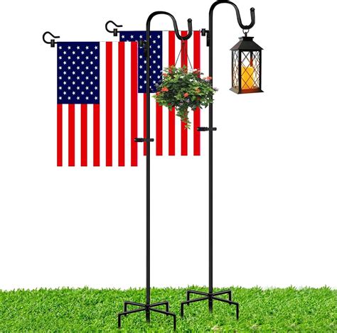 Amazon.com: Garden Flag Stand Adjustable Heavy Duty Flag Pole Holder ...