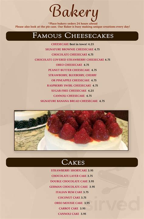 Lamp Post Diner menu in Clementon, New Jersey, USA