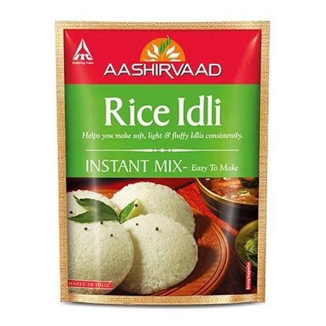 Aashirvaad Instant Mix Rice Idli 500g, Easy to Make Snack Mix, Ready to ...