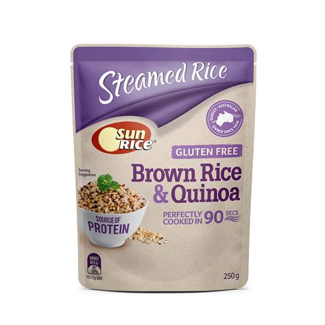 SunRice Brown Rice and Quinoa 250g Pouch, 250 g : Amazon.in: Grocery ...