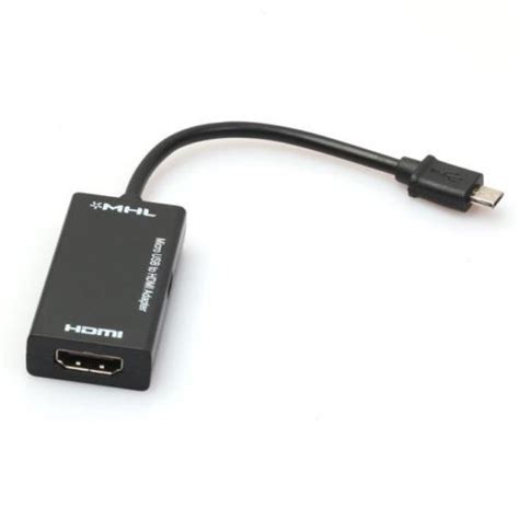 Micro USB Male to HDMI Female Cable Black – Alexnld.com