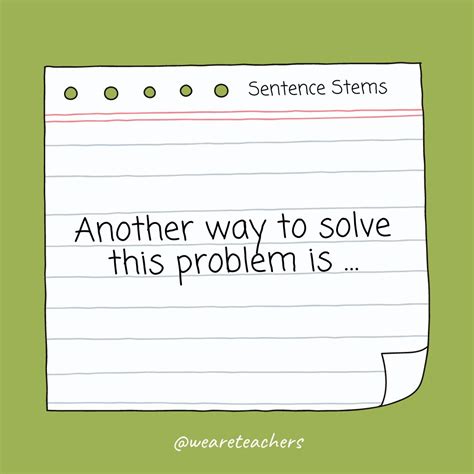 Sentence Stems: How To Use Them + Examples for Every Subject