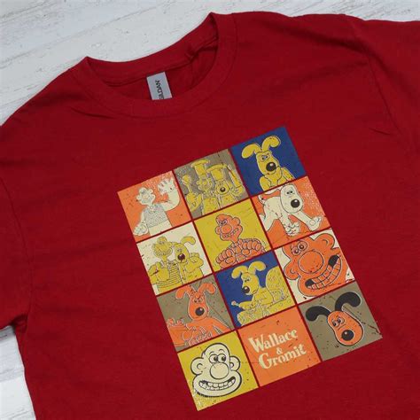 Wallace & Gromit Character Medley T-shirt – Gromit Unleashed Shop