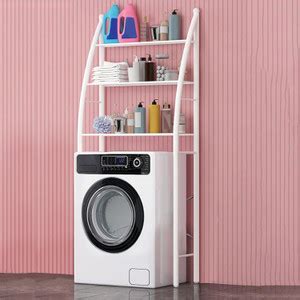 KriShyam ® Washing Machine Storage Shelf Rack 3 Tiers, Bathroom Shelves ...