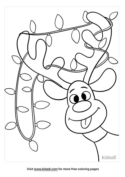 Christmas Color Pages For Kids