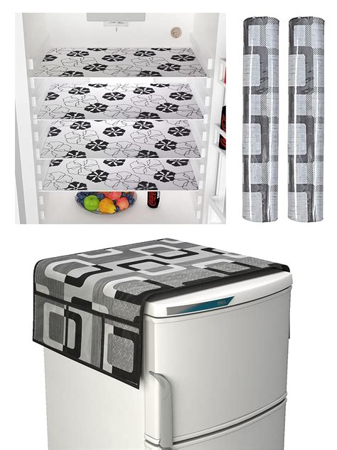 Yellow Weaves Combo of Exclusive Decorative 1 Fridge Top Cover, 2 ...