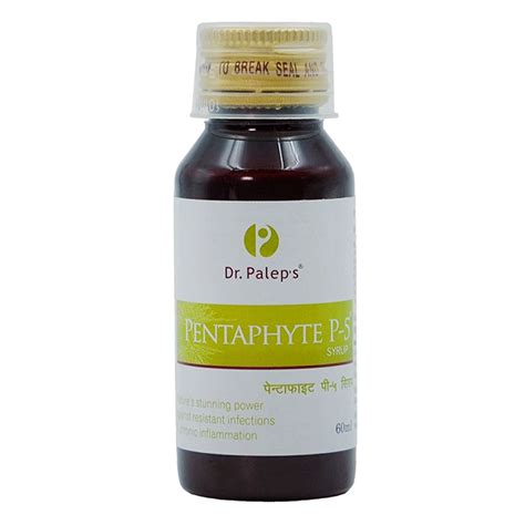 Dr.Palep's Pentaphyte P-5 Syrup, 60 ml Price, Uses, Side Effects ...