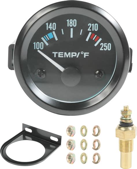 Amazon.com: UBOG Water Temp Gauge,2" 52mm Water Temp Gauge,100-250℉ Temperature Gauge for Car ...
