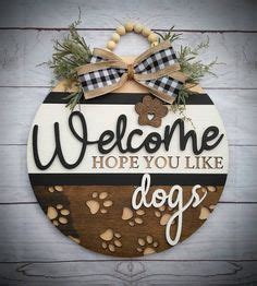 31 Welcome door signs ideas | door signs diy, diy signs, wooden door signs