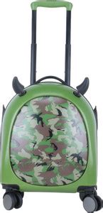 SULITE DEVIL Cabin Suitcase 4 Wheels - 17 inch GREEN - Price in India ...