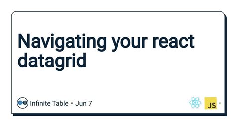 React DataGrid Component Tutorial 的图像结果