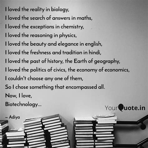 Best biotechnology Quotes, Status, Shayari, Poetry & Thoughts | YourQuote