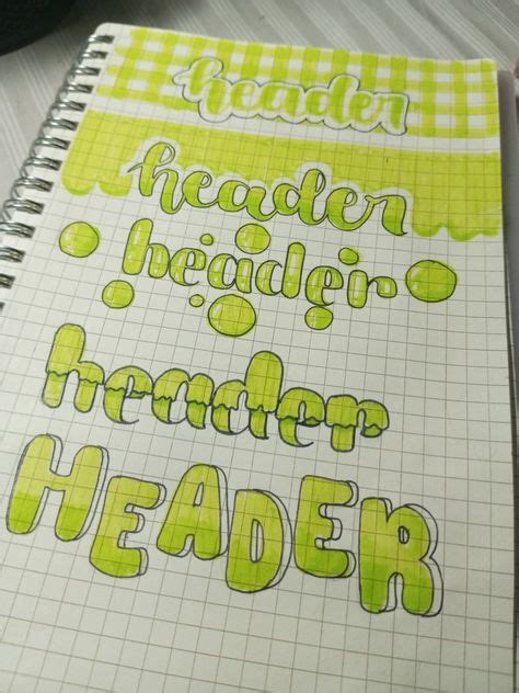 Image result for Simple Header Ideas for Notes