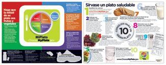 Buy tion Education Handout Tearpad | MyPlate Spanish Handouts | 8 ½” x ...
