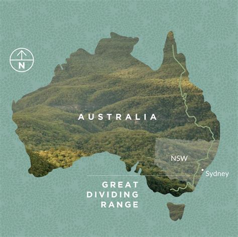 Great Dividing Range Map