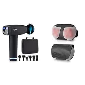 Lifelong LLGM09 Gun Massager Deep Tissue Body Massage Machine For Pain ...