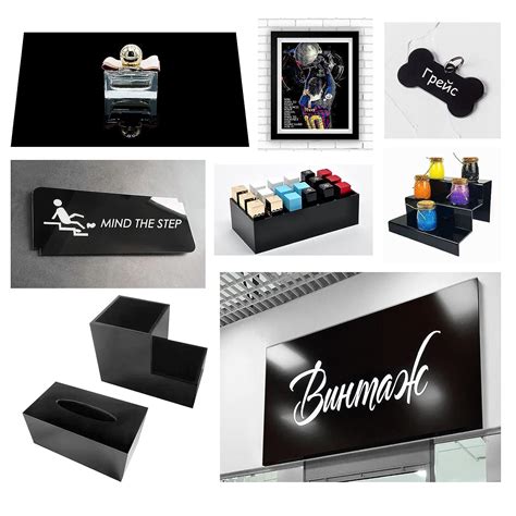 Buy 2 Pack Acrylic Sheets, Cranviech Clear Cast Plexiglass Sheet 12 x ...