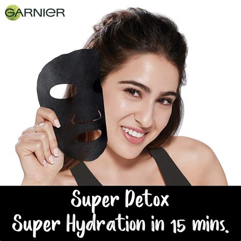 Buy Garnier Charcoal Serum Sheet Mask At Best Price On Garnier India