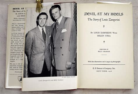 Devil At My Heels: The Story of Louis Zamperini (Signed) by Zamperini ...