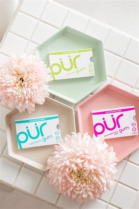PUR Gum Sugar Free Chewing Gum with Xylitol, Aspartame Free + Gluten ...