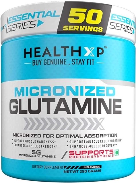 Buy glutamine supplements online from Healthxp.in
