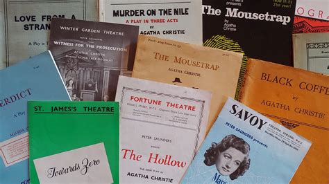 Agatha Christie's Plays: From Playscripts to Playbills - Breaking Character
