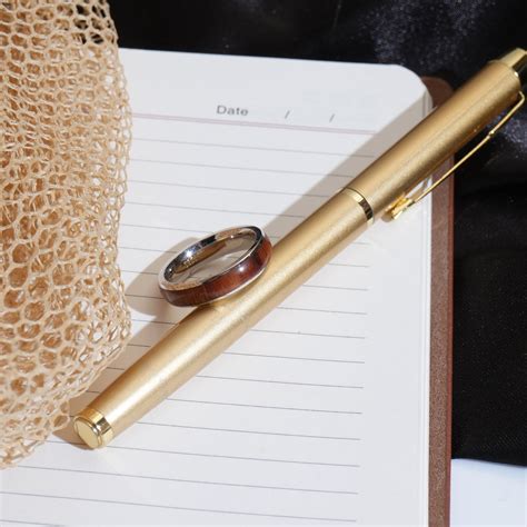 Trishhna | Brown Enamel Sterling Silver Band – Unisex Style