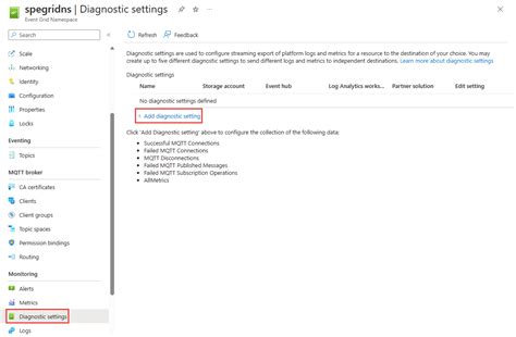 How to enable MQTT broker authentication logs for Azure Event Grid ...