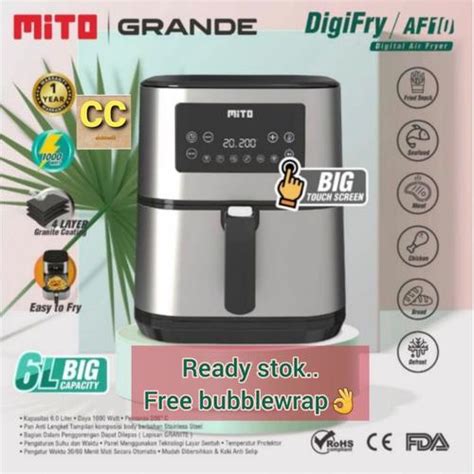 Jual MITO DIGIFRY AF-10 Air Fryer Mito AF 10 - Kota Bandung ...