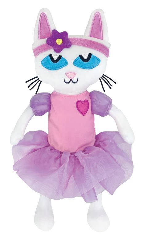 Amazon.com: MerryMakers Pete The Cat's Callie Doll: 12.5 : Dean, James ...