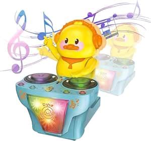 Buy Knick Knack Electronic Disc DJ Trendy Duck Yellow Toy| Interactive ...