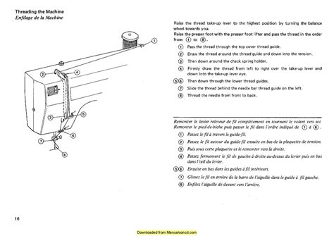 Image result for Janome Threading Instructions