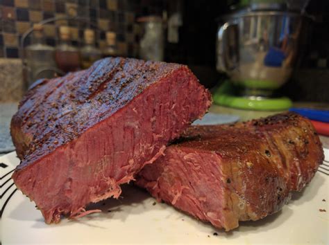 Tonight's corned beef: Brined for six days, then 165F for 12 hours : r ...