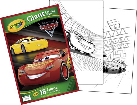 Crayola Cars 3 Giant Colouring Page: Buy Online in INDIA at desertcart