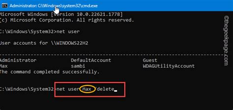 Image result for Remove User Account
