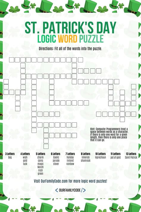 Image result for Word Logic Puzzles