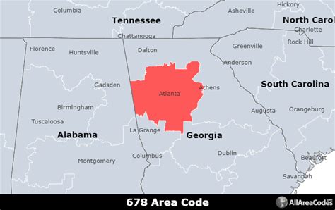 Image result for 678 Area Code