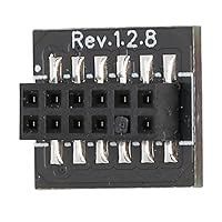 12 Pin SPI Module, SPI TPM2.0 Wide Compatibility 12 Pin TPM2.0 Module ...