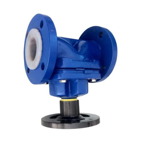 Lined Valves and Pumps - PTFE Lined Flush Bottom Valve Y Type ...