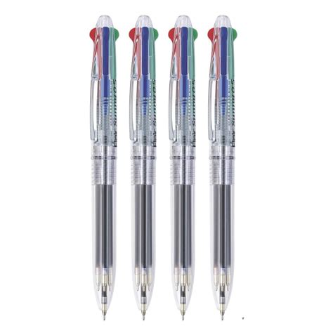 FLAIR Sunny 4 Color Ball Pen Box Pack|0.7 To 1 Mm Tip Size|Retractable ...