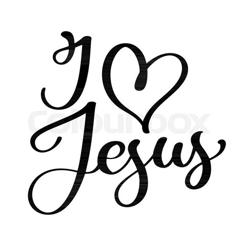 The Word Jesus In Cursive