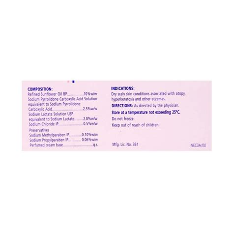 Buy Efaderm Cream 60g Online - Cureka